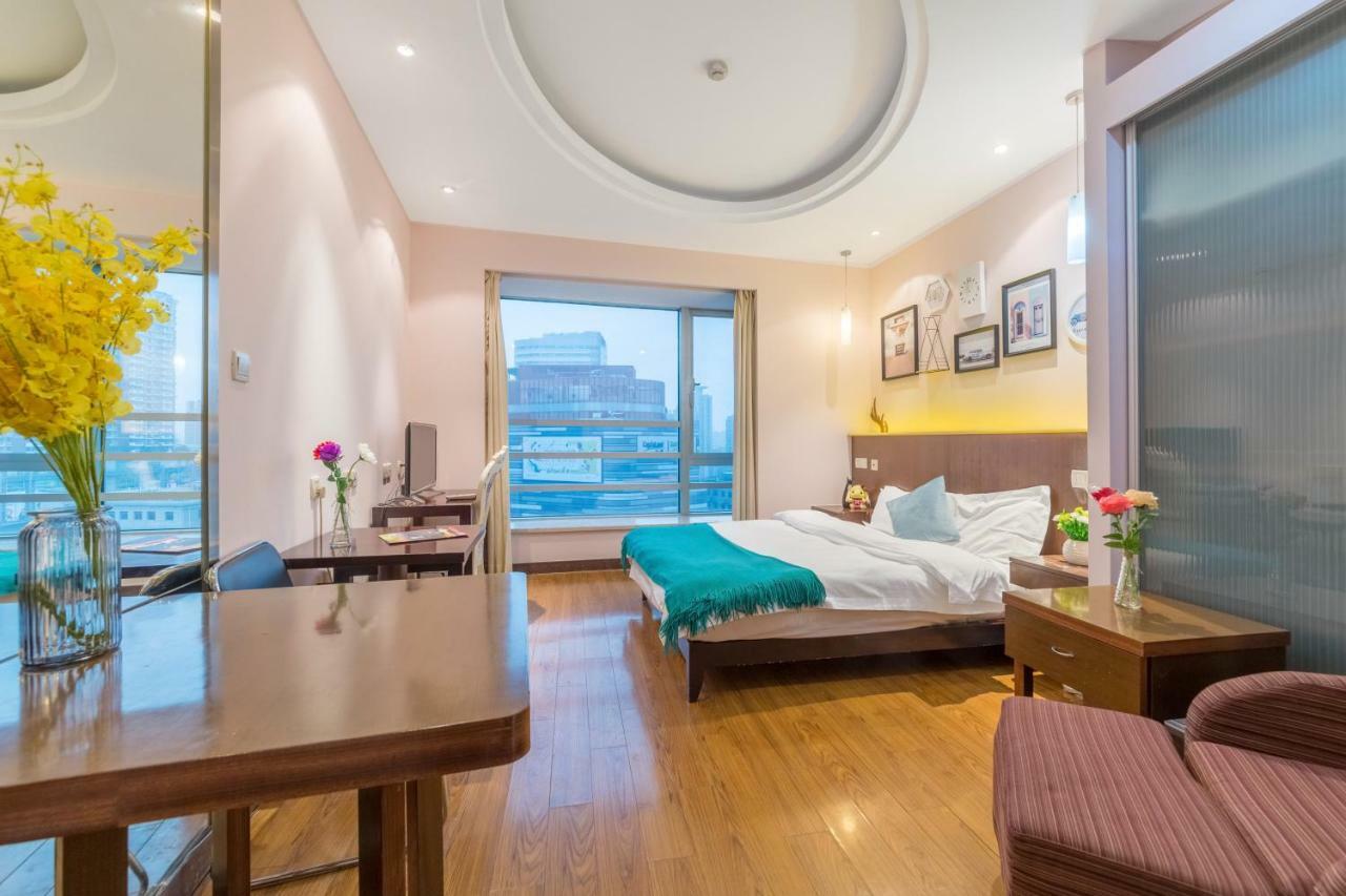 Shanghai Jiarong Hotel Apartment Exterior foto