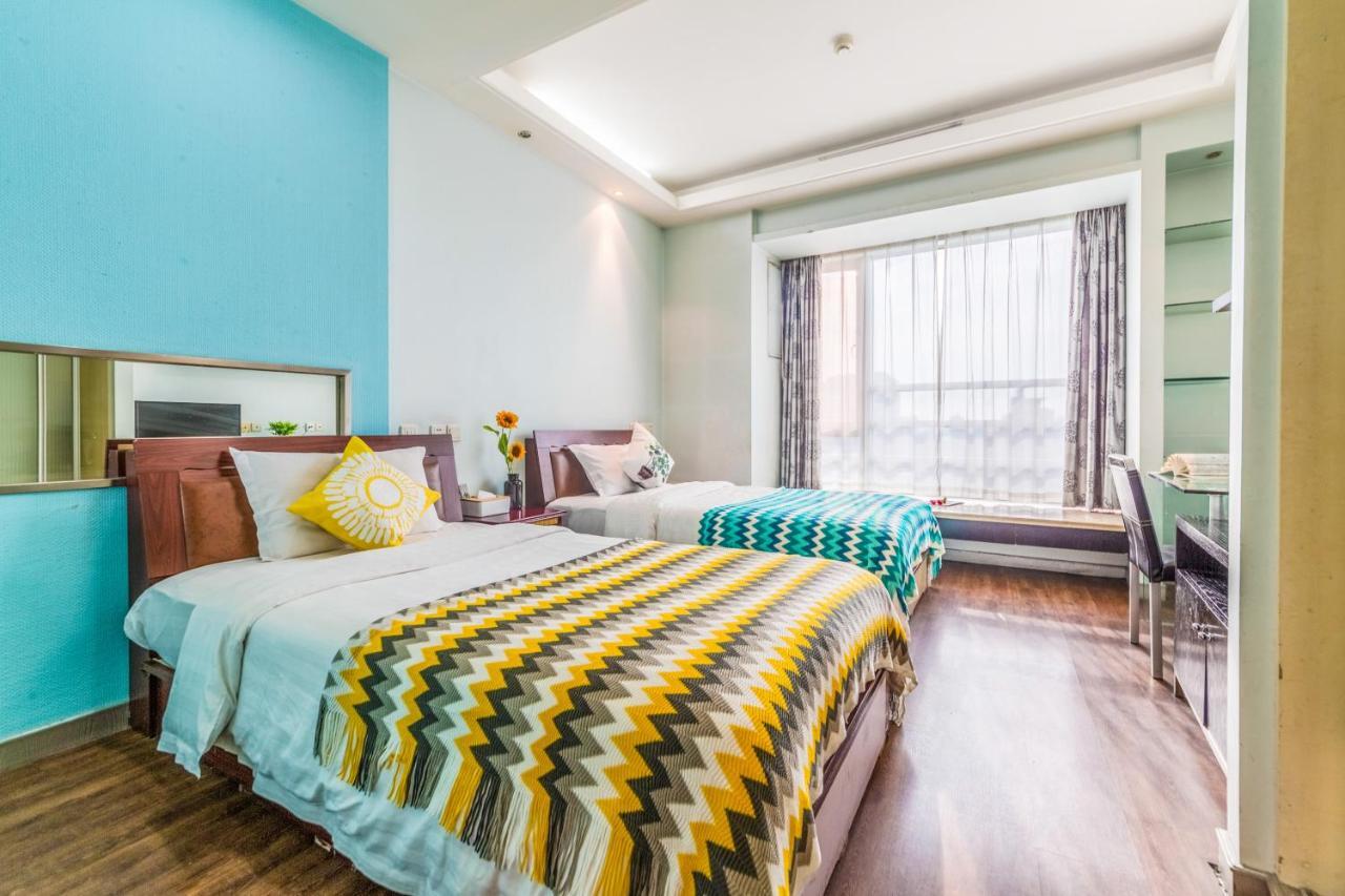 Shanghai Jiarong Hotel Apartment Exterior foto